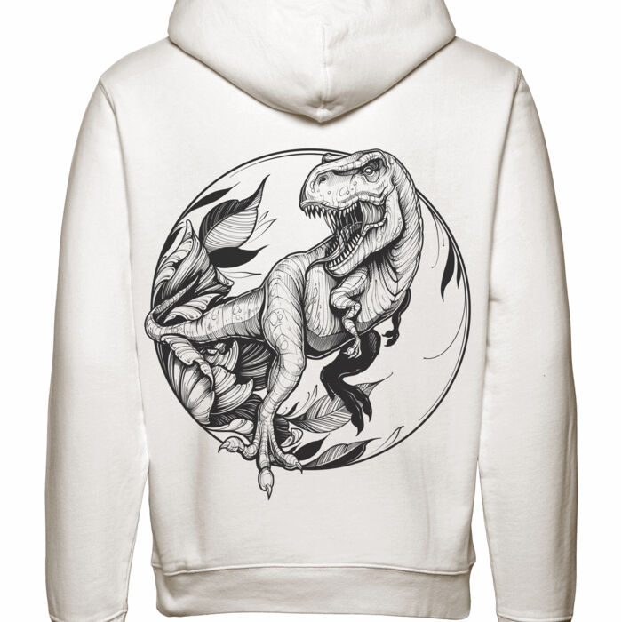 T-rex loose fit hoodie Thumbnail