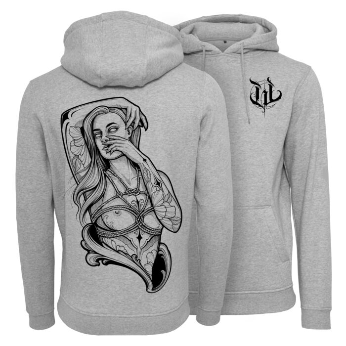 Shibari regular fit hoodie Thumbnail